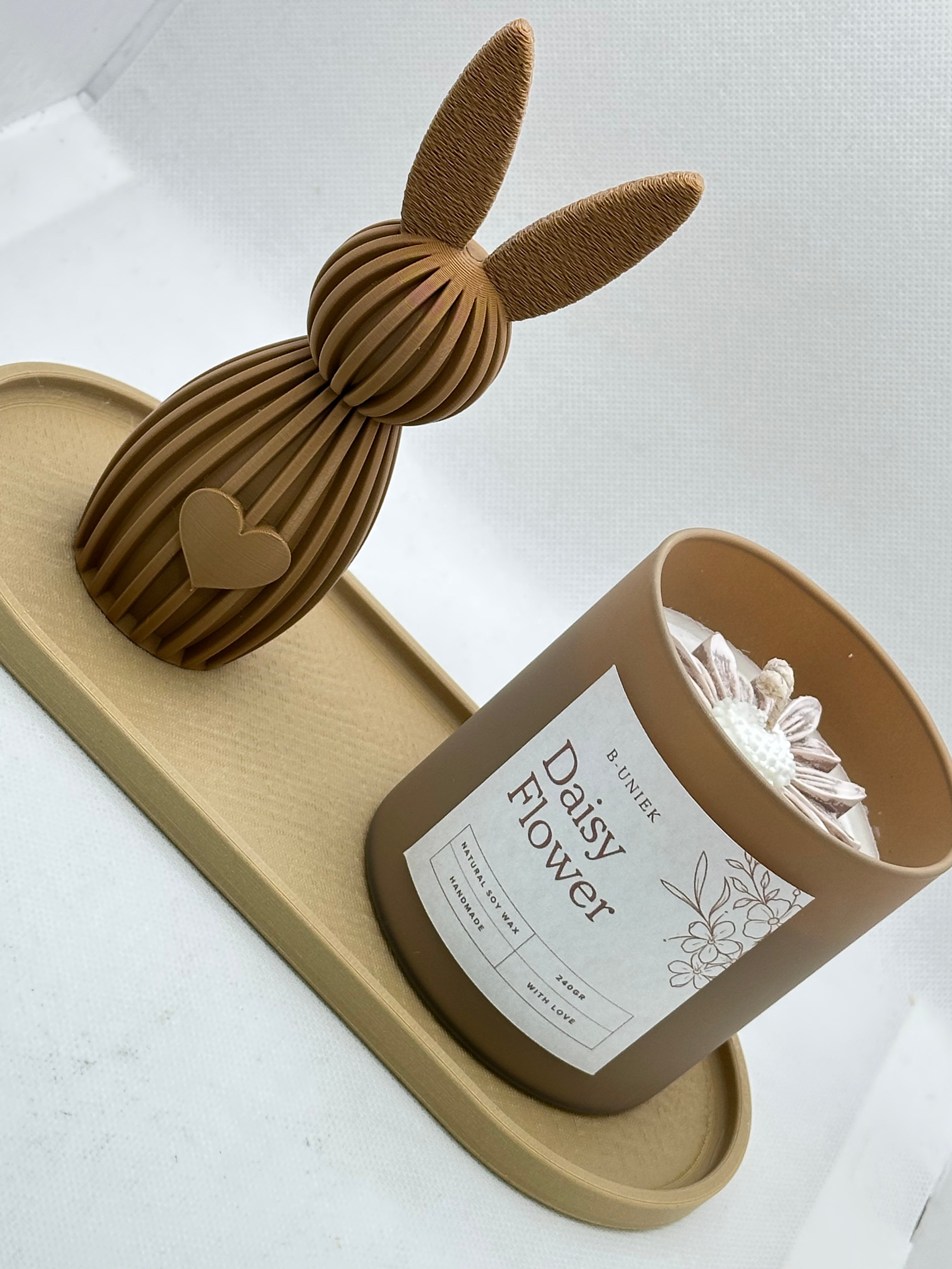 Paasdecoratie beige tinten