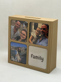 ✨ Gepersonaliseerde Fotospaarpot met Verwisselbare Fotomagneten ✨