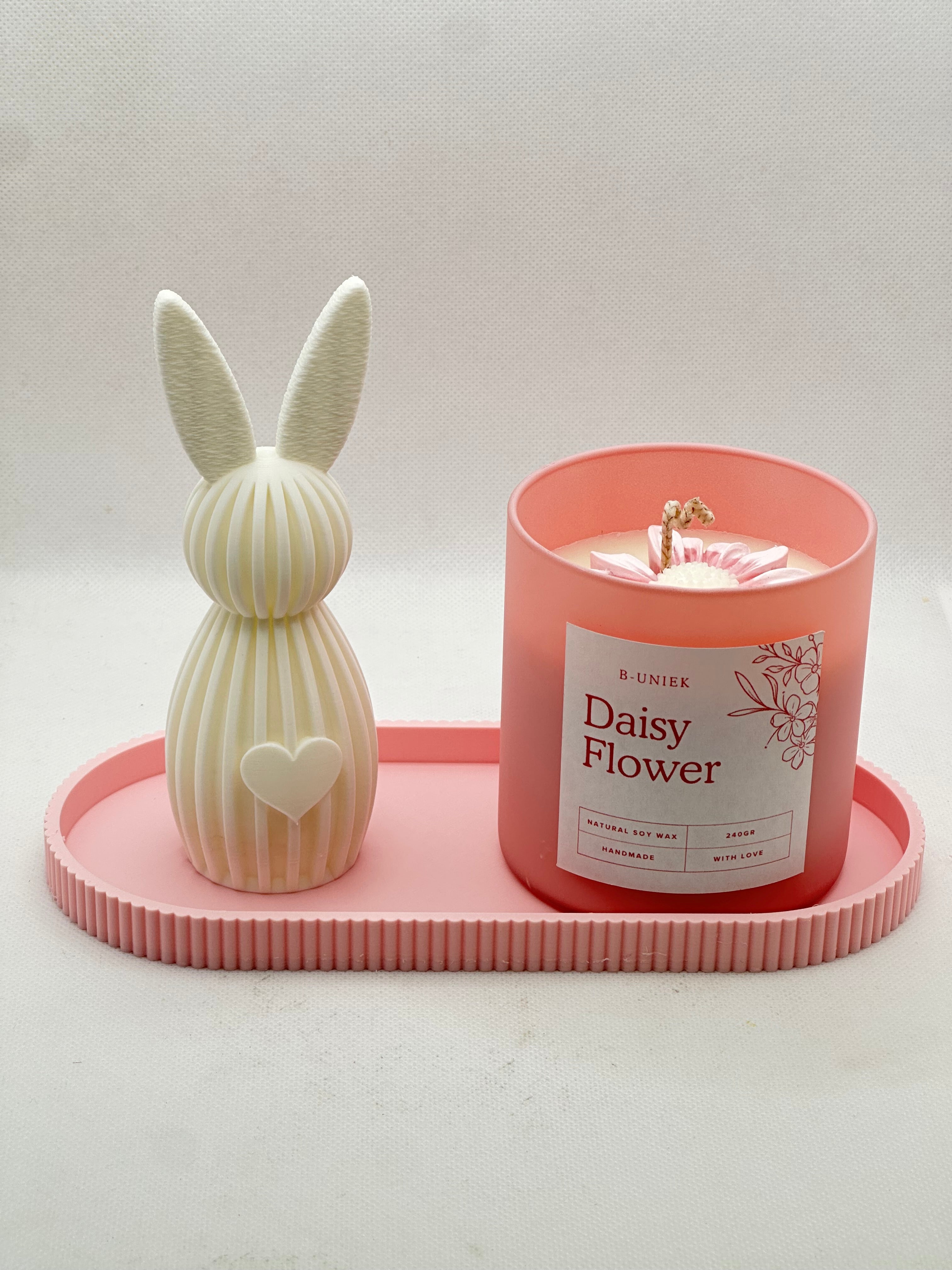 Paasdecoratie roze tinten