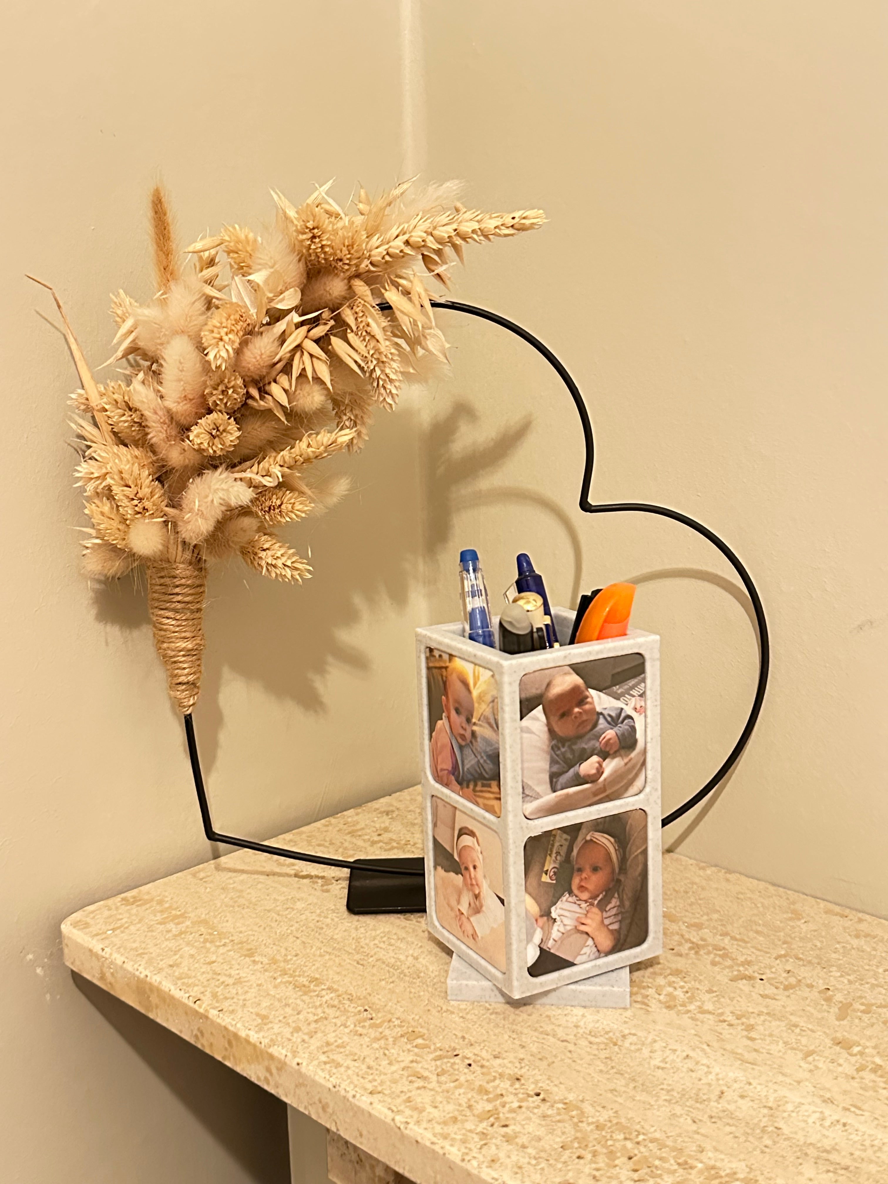 Pennenhouder met 8 fotomagneten