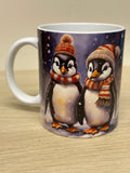 Kerstmok - pinguïn