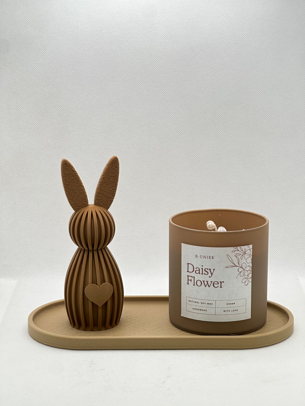 Paasdecoratie beige tinten